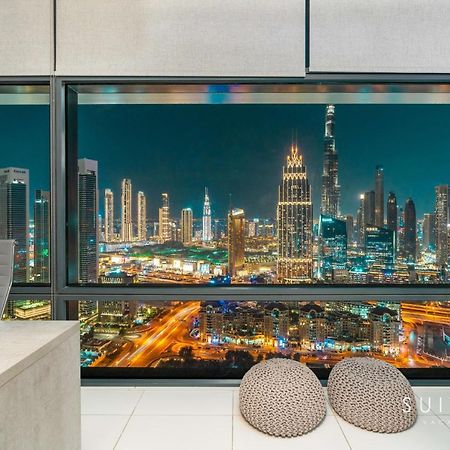 Breathtaking Panoramic Burj Khalifa Skyline View Suite Dubaï Extérieur photo